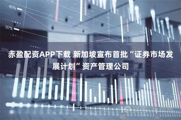 赤盈配资APP下载 新加坡宣布首批“证券市场发展计划”资产管理公司
